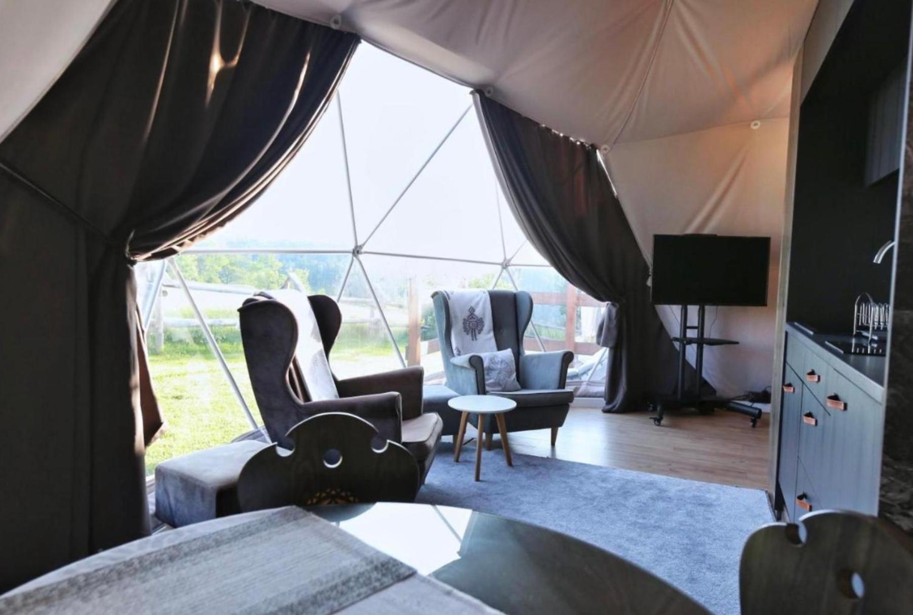 Glamping Pasieka Namiot Glamp Bukowina Tatrzanska - Domki W Gorach Groń Exterior foto